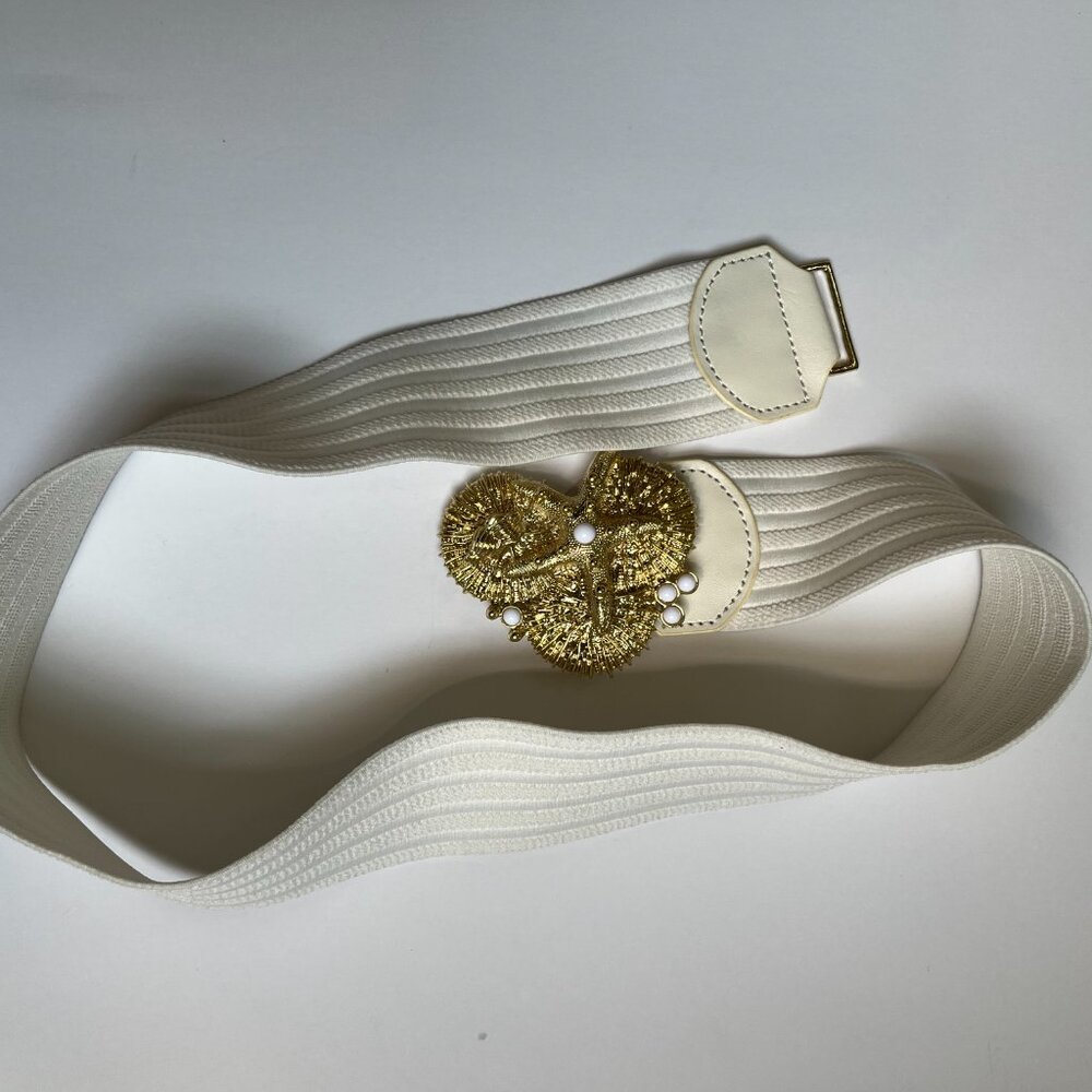 Lilly Pulitzer Emmett Stretch Belt with Gold Embellished Buckle - Picture 9 of 9